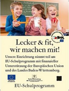 Schulfrucht Plakat